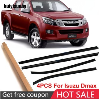 Bộ 4 dây viền cửa sổ xe hơi isuzu dcmax 2012 2013 2014 2015 2016 2017 2018
