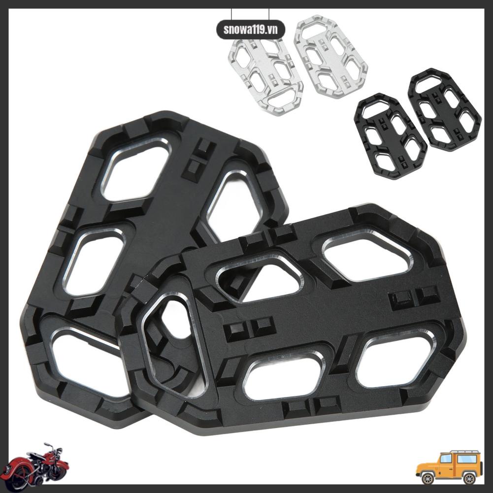 AutoERA 2 Chiếc Xe Máy Mở Rộng Chân Bàn Đạp Hợp Kim Nhôm Thay Thế Cho CB500X 2015‑2016