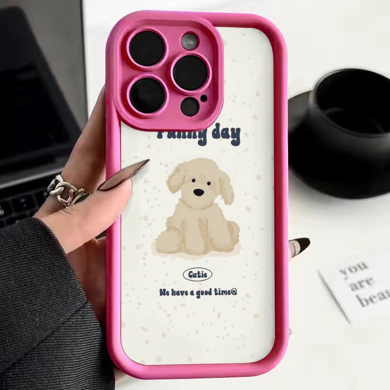 Ốp Lưng Hình Cún Đáng Yêu Cho 13 apple promax 11 days promax15 eyes 14 / 12 apple 15 apple gqs2