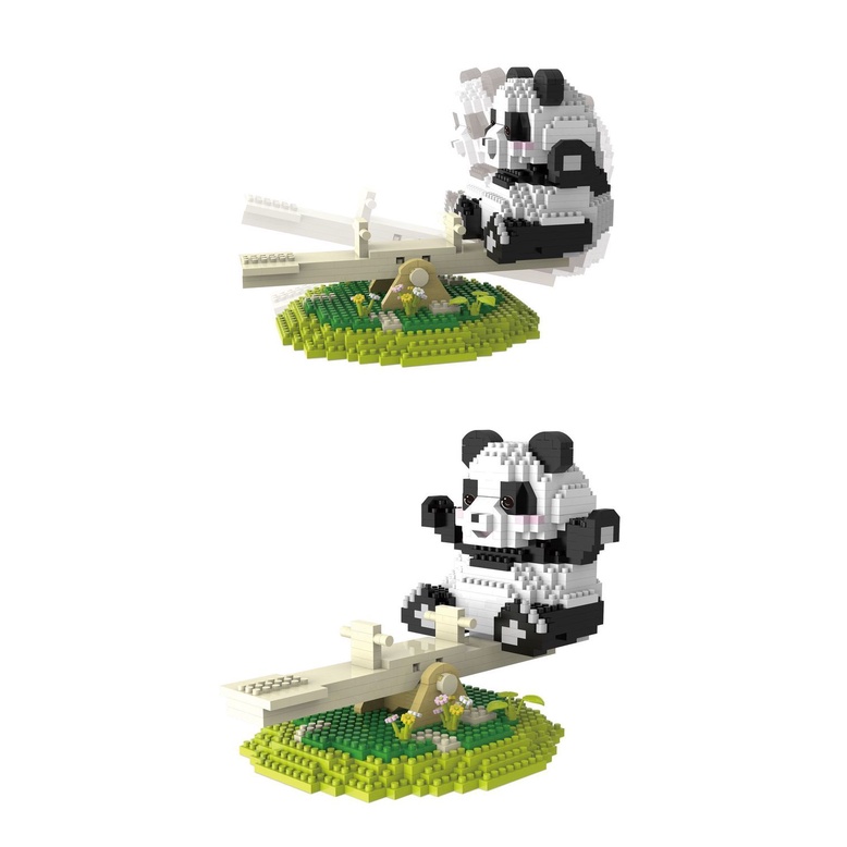 Khối Đồ Chơi Lắp Ráp Hình Gấu Trúc 66549 Dành Cho Bé Trai Gái