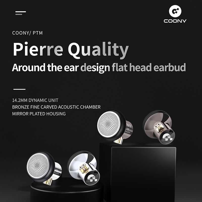 Tai Nghe Nhét Tai jcally coony ptm 0.78 Âm Thanh hifi Sống Động Với Micro 0.78 Type C Jcly pj2 + pj4