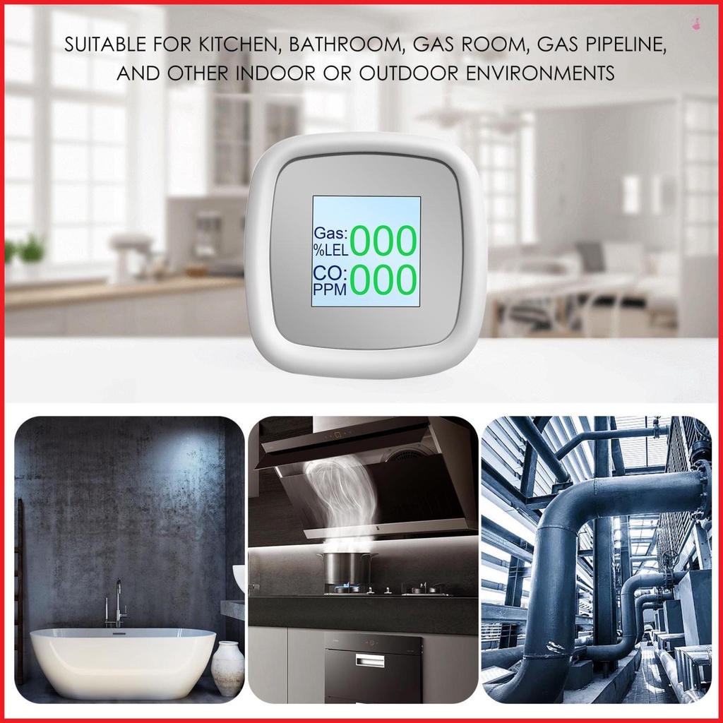 Máy Phát Hiện Khí gas Kỹ Thuật Số Thông Minh Phát Hiện Khí Nén