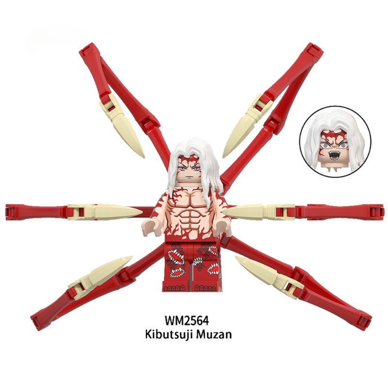 Nakime Mô Hình Đồ Chơi Nhân Vật Kurongu Kanjirou kaigaku tamayo gyokko enmu hantengu Kibuji muzan demon slayer