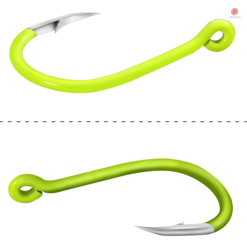 Bộ 50 Móc Câu Cá Bằng Thép carbon Phát Quang Chuyên Dụng