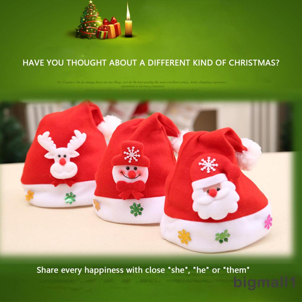 Mũ Ông Già Noel / Nai Sừng Tấm Thời Trang Cho Bé