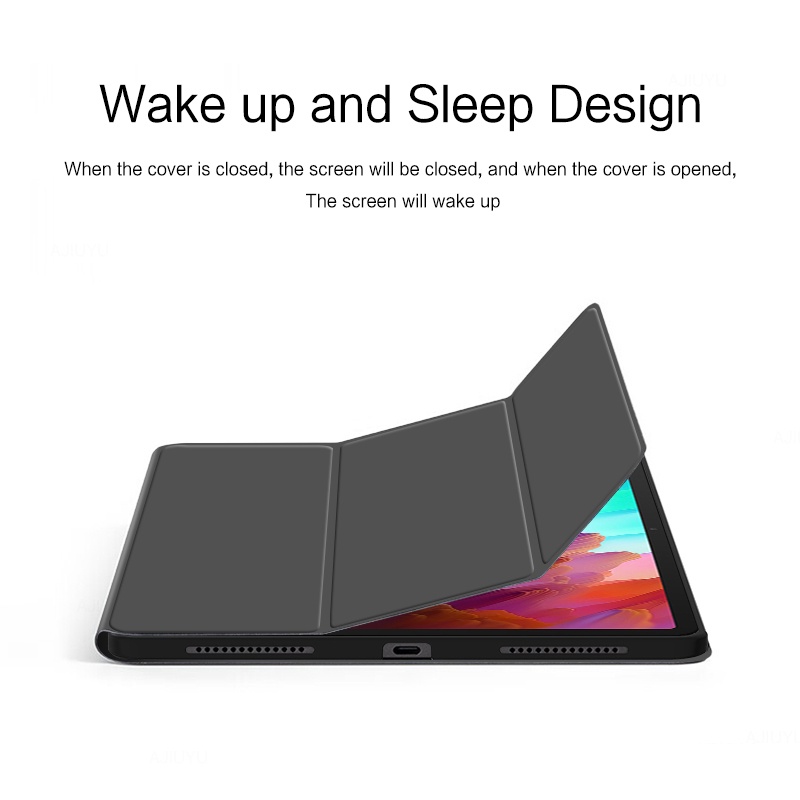 Bao Da pu Nắp Gập Kèm Giá Đỡ Đứng Sang Trọng Cho lenovo xiaoxin pad pro 12.7 "tb371fc lenovo tab p12 12.7 inch 2023