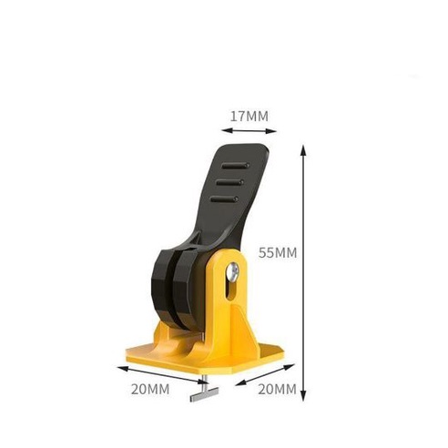KE BẬT CÂN BẰNG GẠCH,RON 1.5MM NHỰA PP MÀU VÀNG