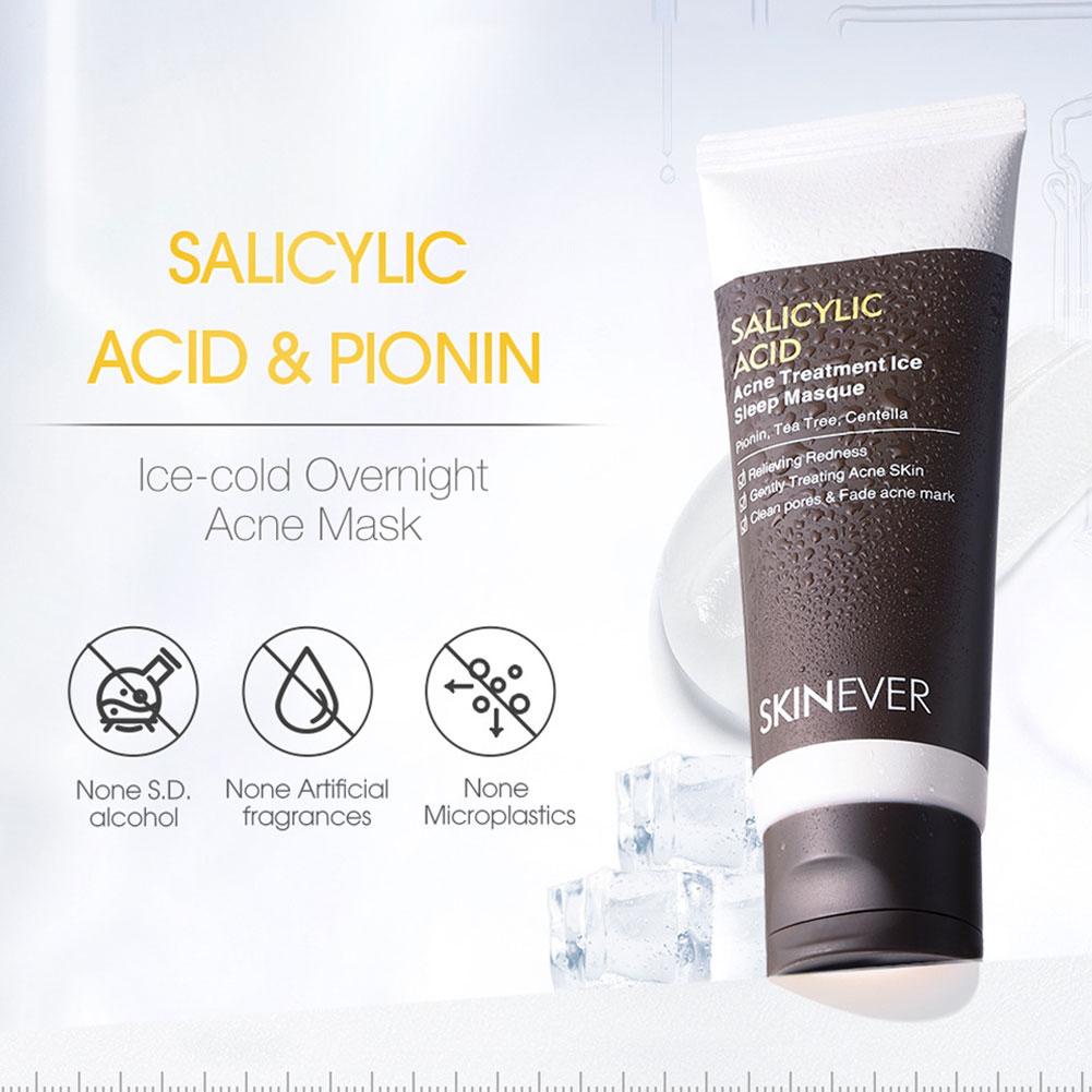 Salicylic Mặt Nạ Ngủ Dưỡng Ẩm Làm Sáng Da q6s0