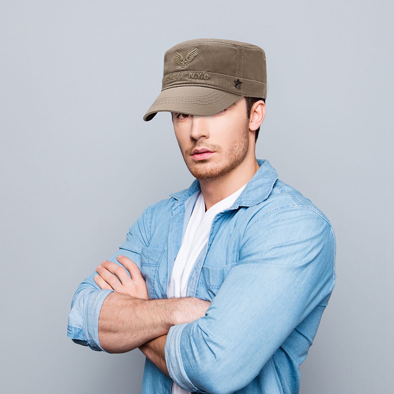 Mũ Lưỡi Trai Màu Trơn Thời Trang Cho Nam