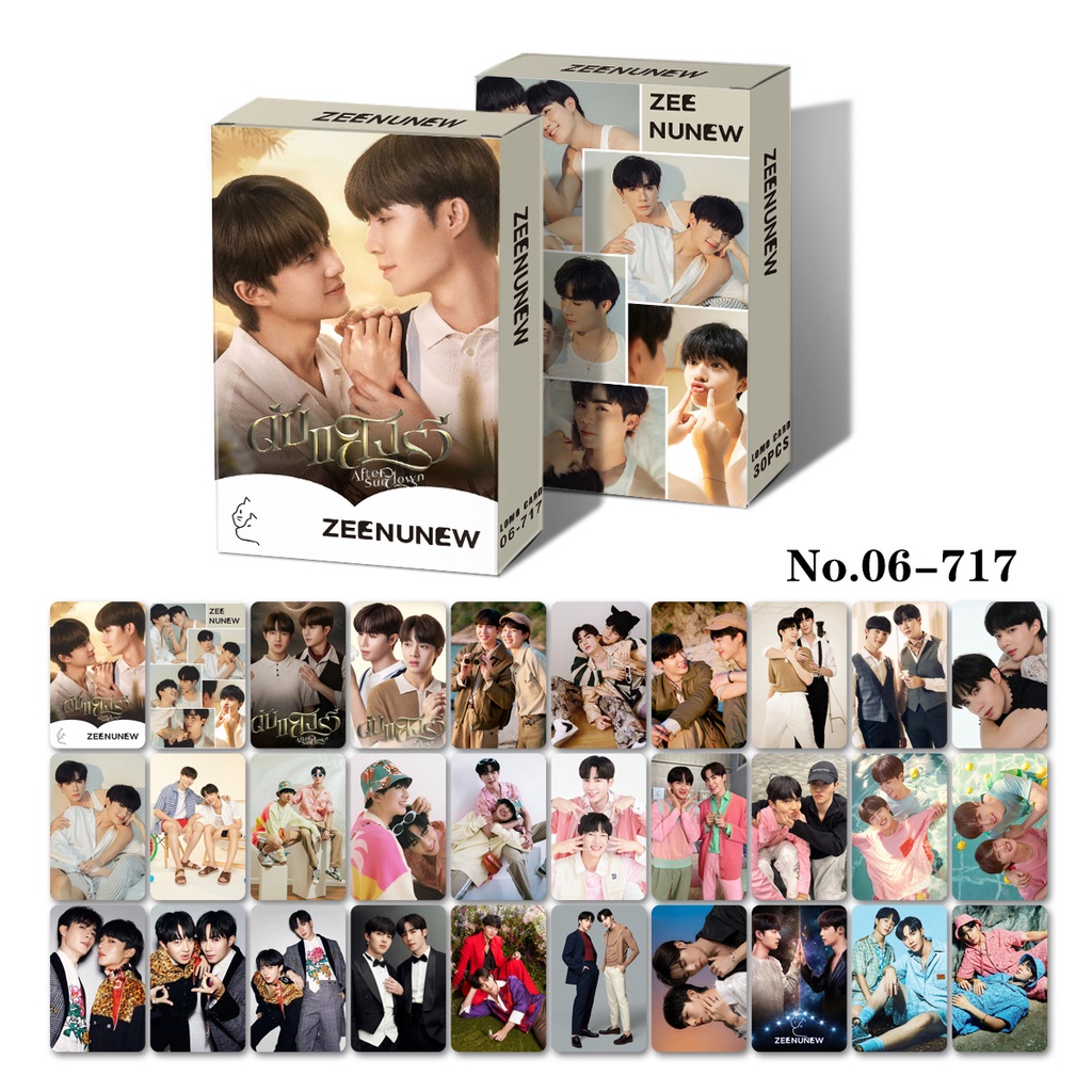 BossNoeul PerthChimon FORCEBOOK ZEENUNEW Photocard Lomo Card 30pcs/box
