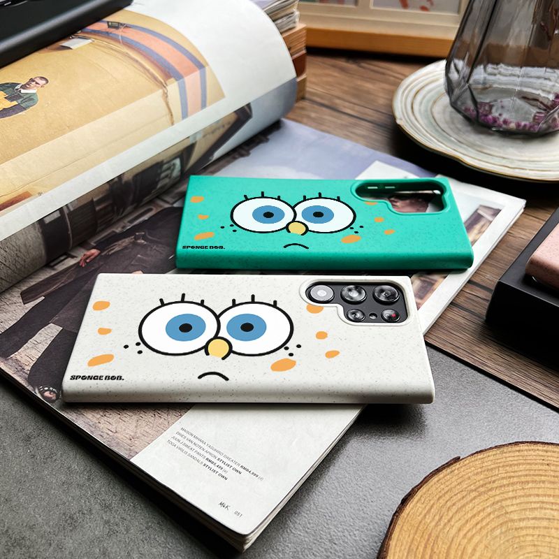 Ôp Điện Thoại Hình spongebob Cho samsung s23 ultra s23 samsung s23 + galaxy s22 ultra s22 + s22 s21 fe s21 ultra s21 + s21 Ốp