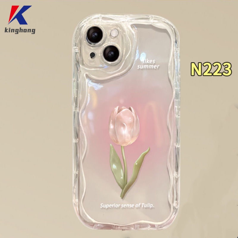 Compatibel Ốp Điện Thoại Hình Hoa Lá 3d Cho iphone 7 + 11 12 13 14 6 6s 8 xr xs max 6s + 7 + 6 + 8 + 14 + xsmax se 2020