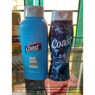 Sữa tắm gội 2 in 1 coast hàng mỹ