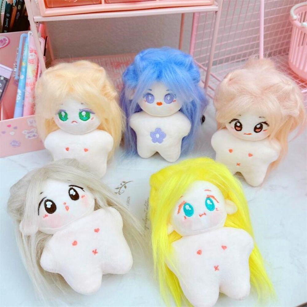 Búp Bê Nhồi Bông cotton Mềm 10cm Dễ Thương Cho Bé