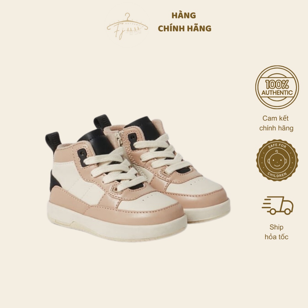 Giầy bé trai ZARA SPAIN giầy cổ cao chính hãng Size 23  24