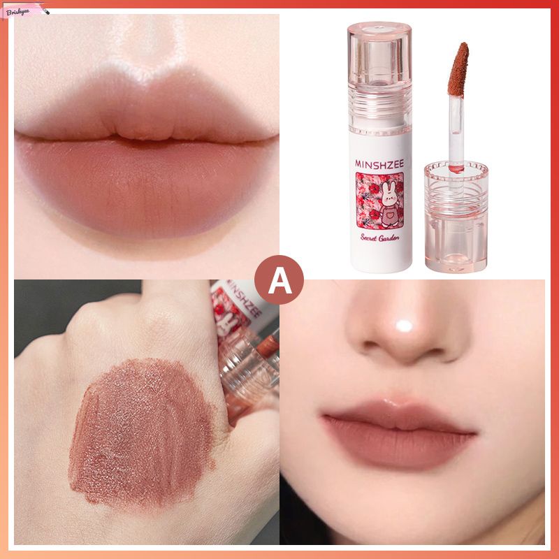 💄Son kem MINSHZEE nhung lì mềm mịn - Son môi lâu trôi, tôn da dễ dàng sử dụng quyến rũ Lynnary