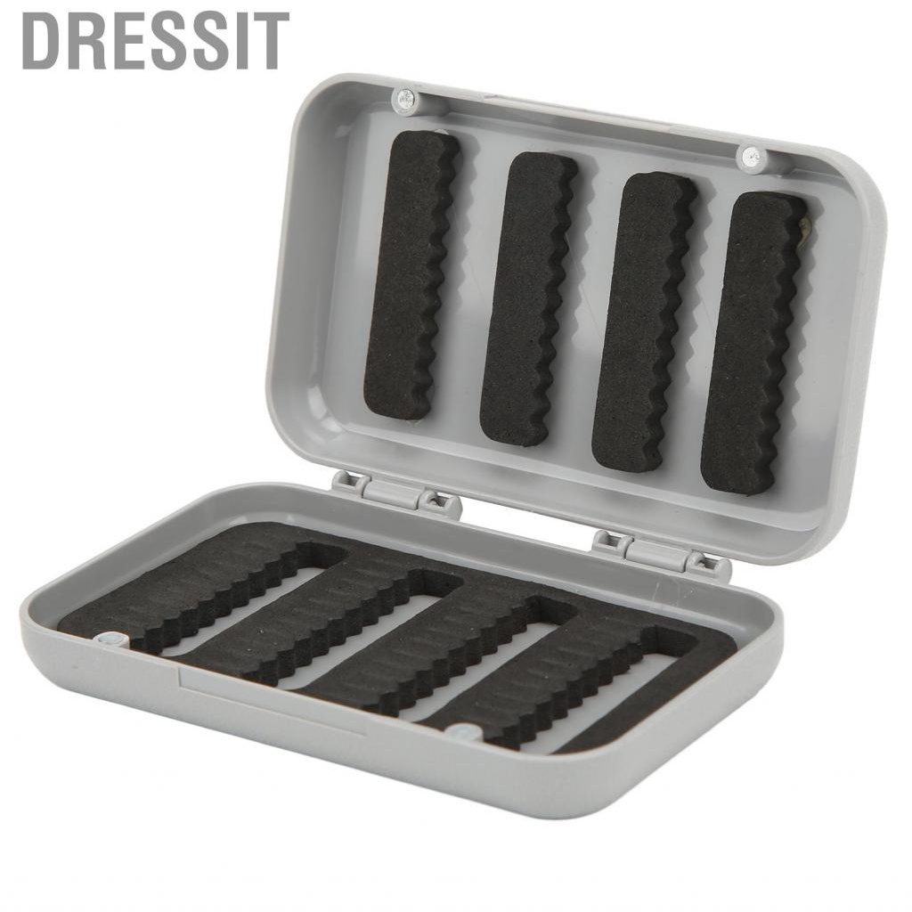 Dressit Fly Fishing Lure Box Double Sided ABS for Lake