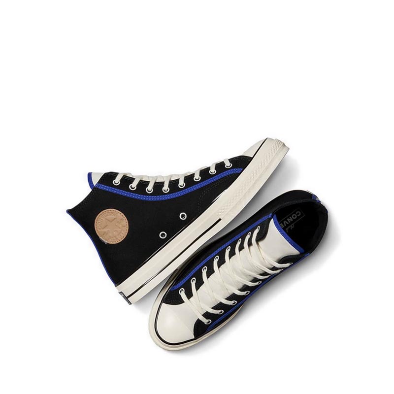 Giày Thể Thao Converse Chuck 70 Everyday Essentials Men's - Black/Egret/Blue Flame