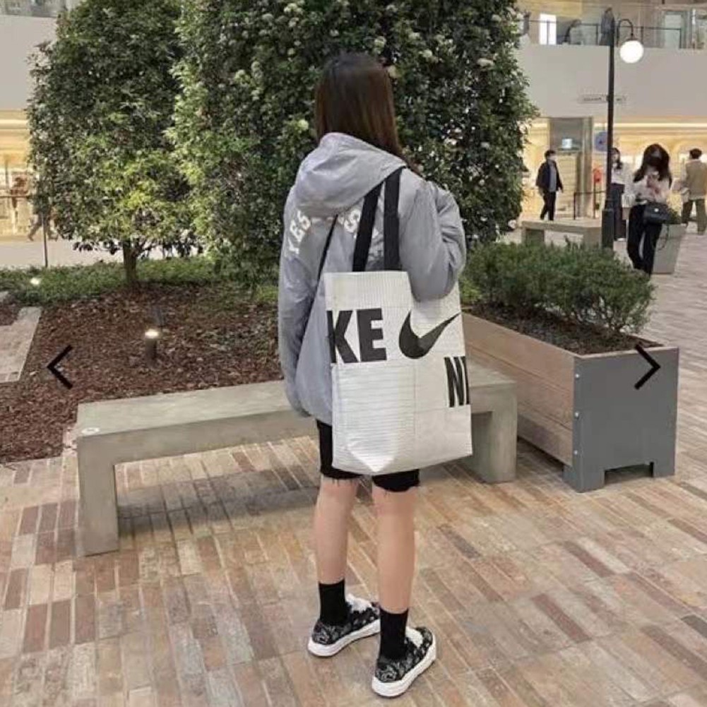 Ba Lô Đeo Vai In Logo nike Cỡ Lớn Thiết Kế Cá Tính