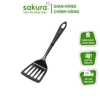 Xẻng lật chịu nhiệt có rãnh nội địa Nhật Bản