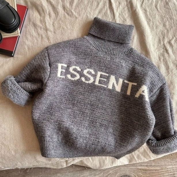 Áo sweater Một Mảnh Vải Lông Cừu Siêu Dày Cao Cấp Phong Cách Mới Nhất Cho Bé Trai