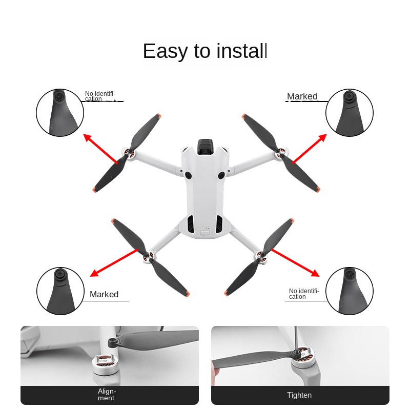 Phù Hợp Cánh Quạt mini Cho dji mini 4 pro 6030
