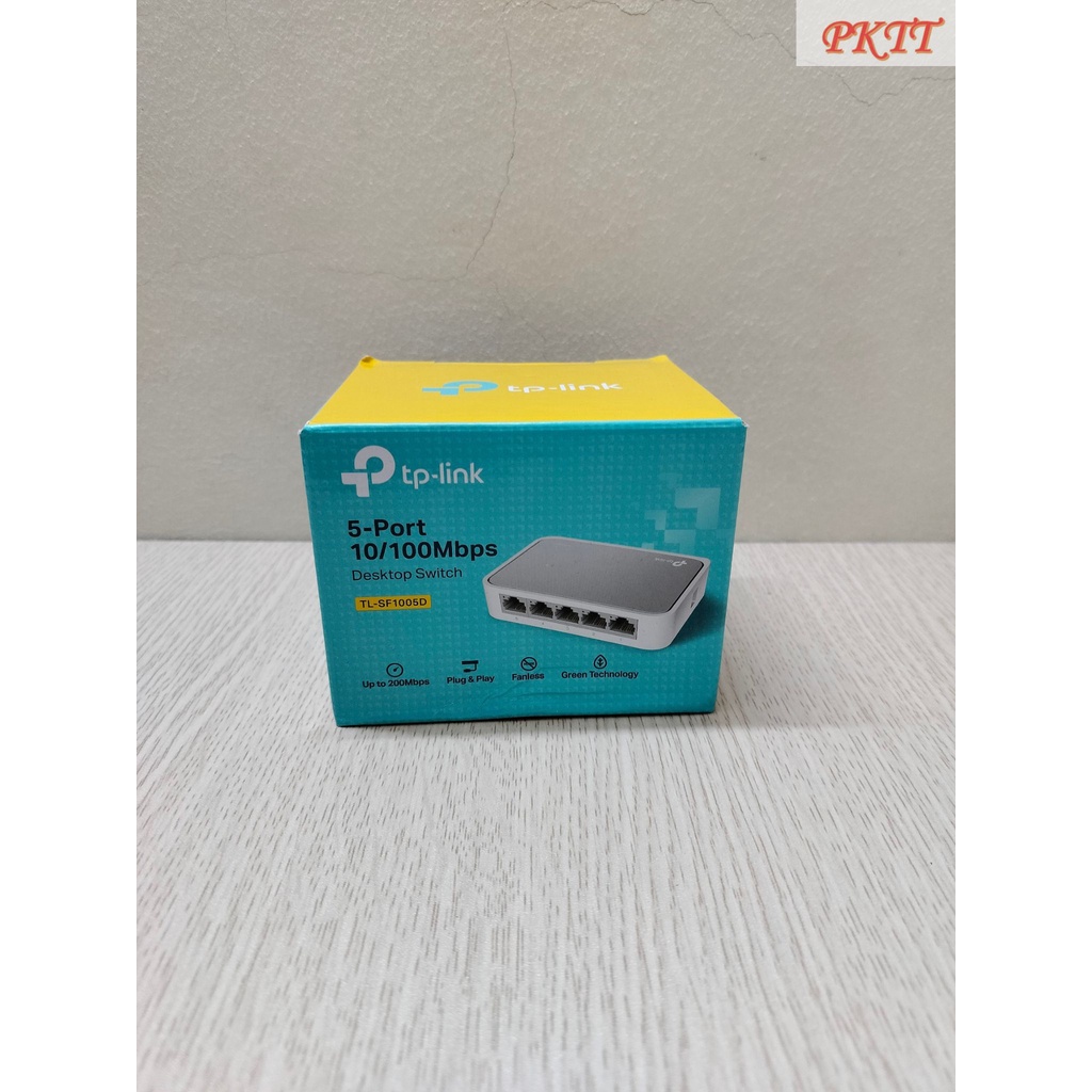 Switch TP Link TL-SF1005D 5 port (5PORT 10/100MBPS - Vỏ Nhựa )