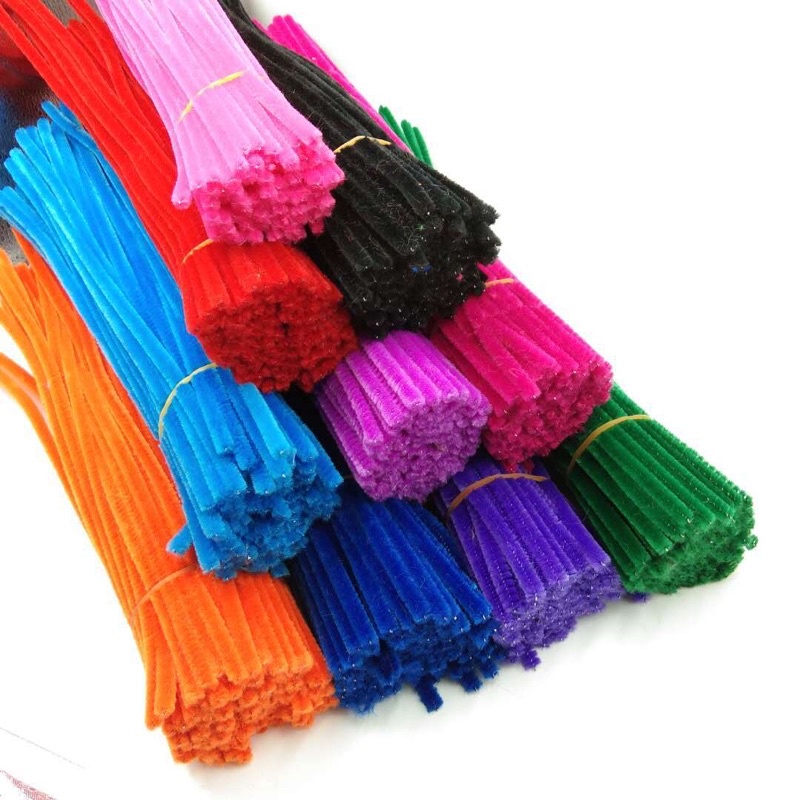 KẼM NHUNG LÀM HOA, LÀM NỤ TẦM XUÂN, 100 sợi : bó -ngọc thịnh shop