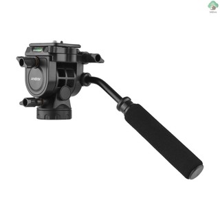 Andoer bóng thủy lực đầu tròn thủy lực chụp ảnh max... tay cầm 5kg với vít 1 / 4 inch và giá đỡ máy ảnh 3 / 8 inch monopod