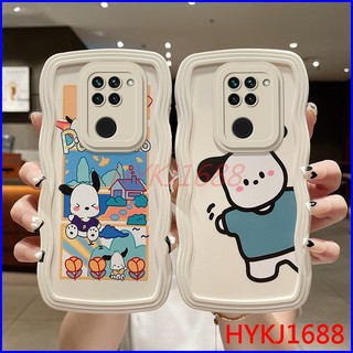 ốp lưng Redmi note 9 Ốp Điện Thoại tpu silicone Họa Tiết Gợn Sóng Cho redmi note 9 4g DBL