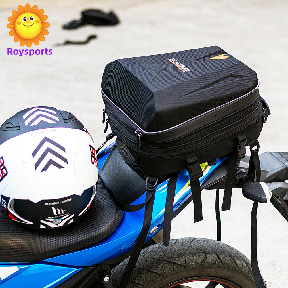 Túi Đựng Đồ Gắn Yên Sau Xe Máy Mở Rộng Chống Thấm Nước 25CM/28L Mũ bảo hiểm có thể được đặt