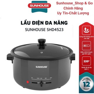 Nồi lẩu điện đa năng SUNHOUSE SHD4523 3,5 lít hàng chính hãng