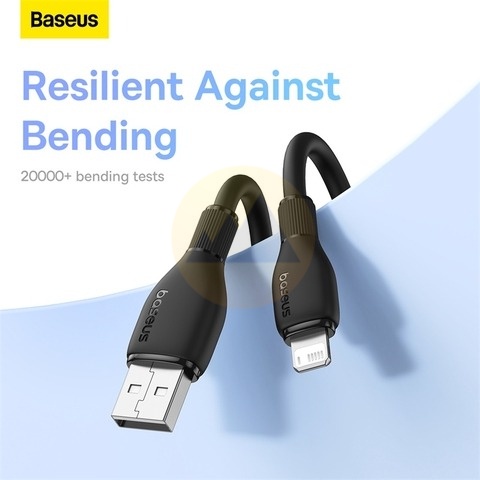 Cáp Sạc Nhanh Cho Điện Thoại Baseus Pudding Series USB to L 2.4A