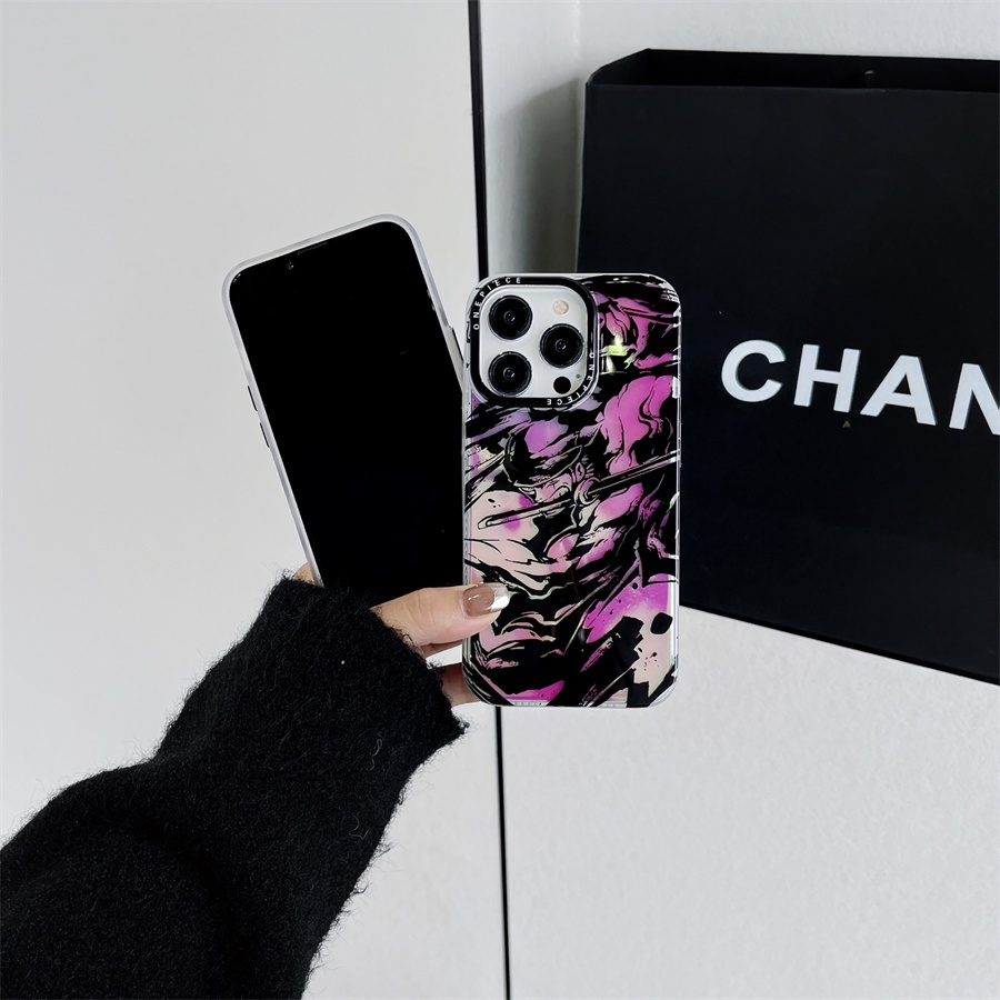 Ốp Điện Thoại Cứng Họa Tiết luffy & zoro laser Dành Cho iphone 15 pro max iphone 14 pro max iphone 13 pro max iphone 12 pro max iphone 11