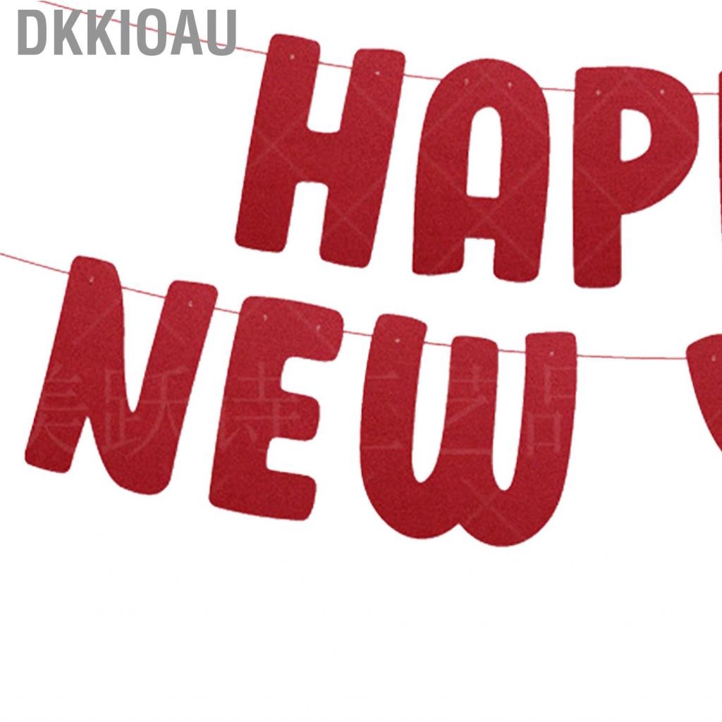 Dkkioau Chinese New Year Banner  2023 Party Decoration Hanging Wonderful Symbolism for Shopping Malls Spring Festival