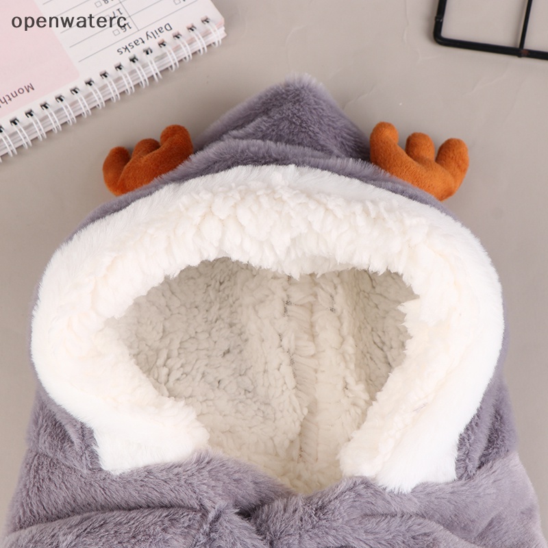 Openwaterc Mũ Len Lông Cừu Trùm Đầu Bảo Vệ Tai Chống Gió Giữ Ấm Mùa Đông Cho Bé Trai Bé Gái vn