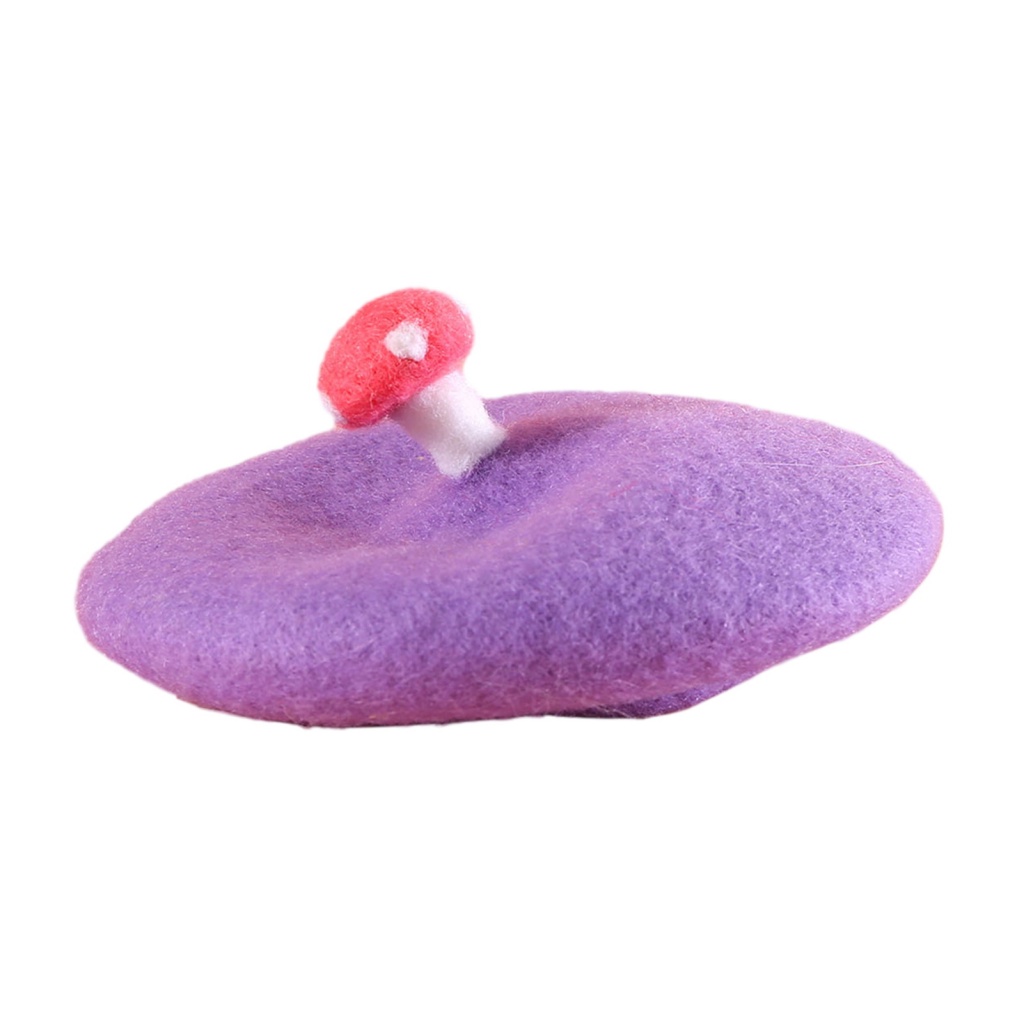 Mũ Len Giữ Ấm Hình Hoạt Hình Cho Thú Cưng