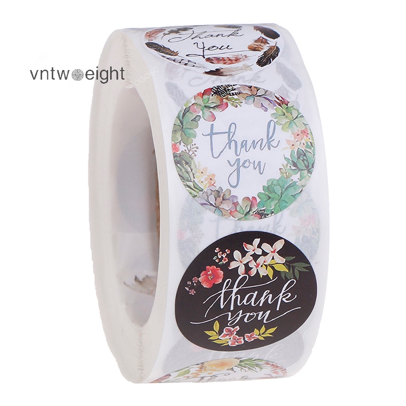 500 Nhãn Dán thank you sujian333 Cho Tiệc Cưới