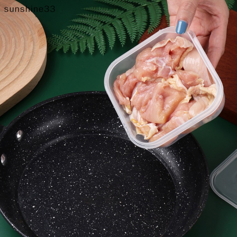 Hộp Đựng Thức Ăn Đông Lạnh Chia Ngăn 650ml Tiện Dụng