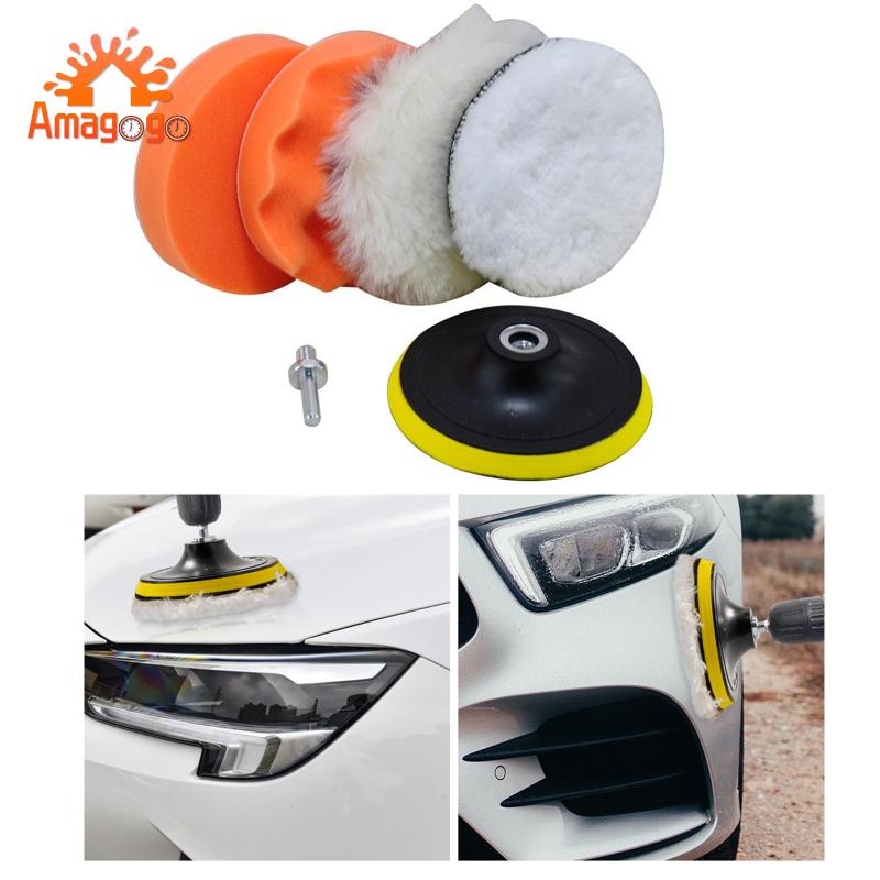Bộ 6 Miếng Đệm Đánh Bóng Xe Ô Tô