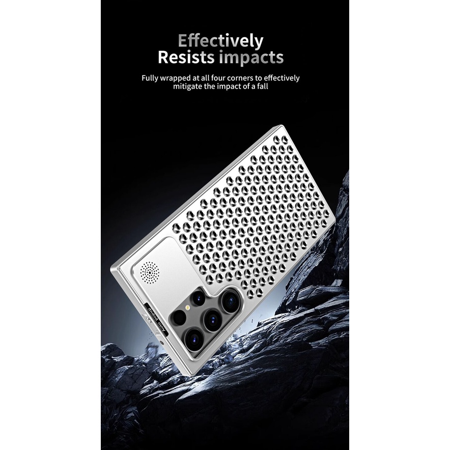 Khóa Tản Nhiệt Cho samsung galaxy s22 s23 ultra