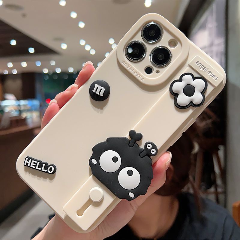 Ốp Điện Thoại Có Dây Gài Cho Iphone 7 7 plus 8 8 plus xs xr 11 12 13 14 15 pro plus Đứng