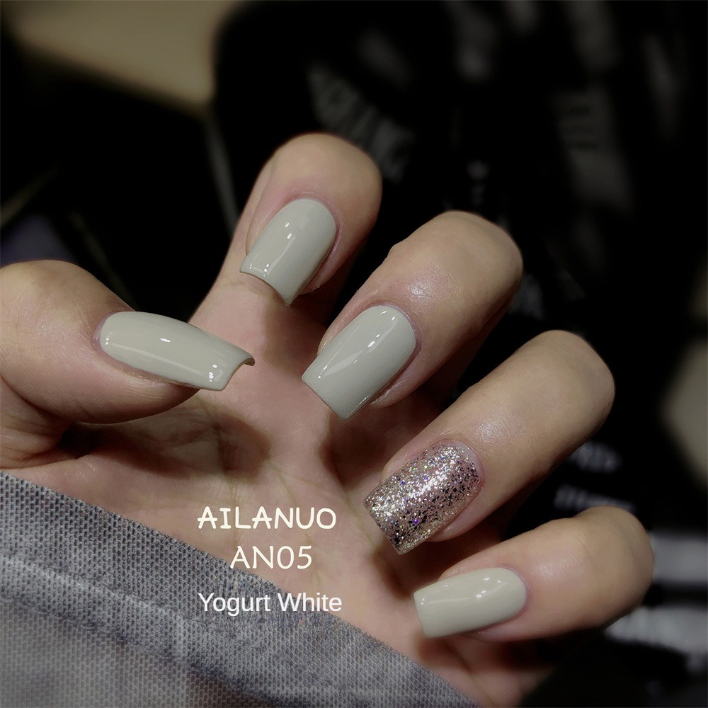 Móng Tay Nghệ Thuật Ailanuo Sơn Móng Tay Gel Mùa Thu Đông Mới Màu Anh Đào Bí Ngô Cam Móng Tay Nghệ Thuật Móng Tay Đặc Biệt Trị Liệu Bằng Ánh Sáng gel 8G Qusl