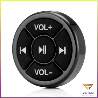 Wireless Media Button Remote Controller Car Motorcycle Bike Steering Wheel [A/8]