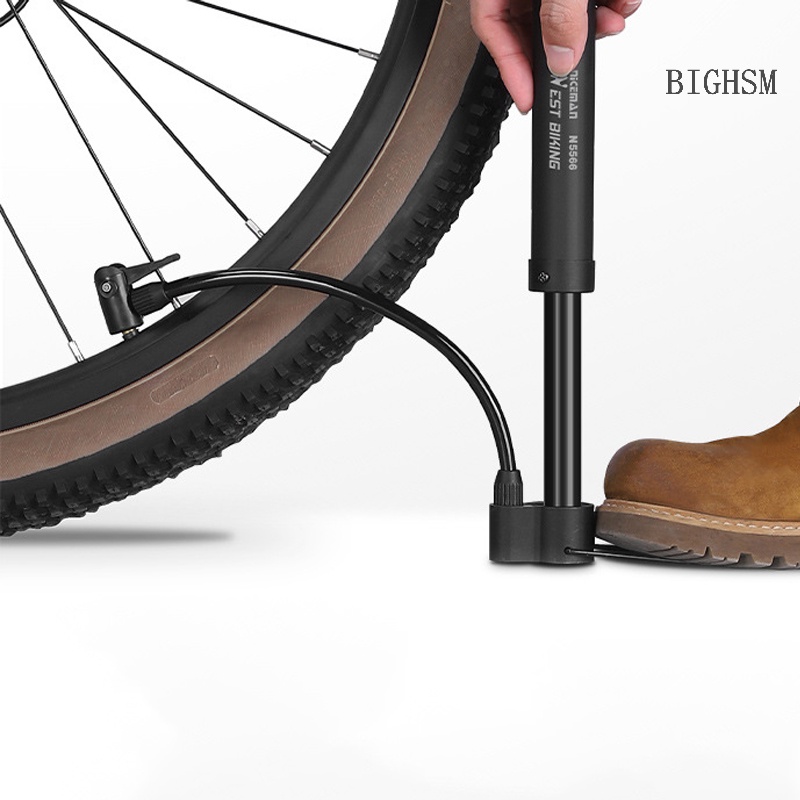 Bơm Xe Đạp mini Di Động Kèm Ống Nối Dài skk