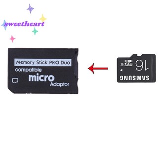 SONY Bộ Chuyển Đổi Thẻ Nhớ micro sd sdhc tf Sang ms pro duo psp