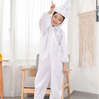   Hỏa Tốc  Bộ Đồ Hoá Trang Con Thỏ Trắng Cho Trẻ Em và Người Lớn trang phục hóa trang các con thú 12 con giáp 