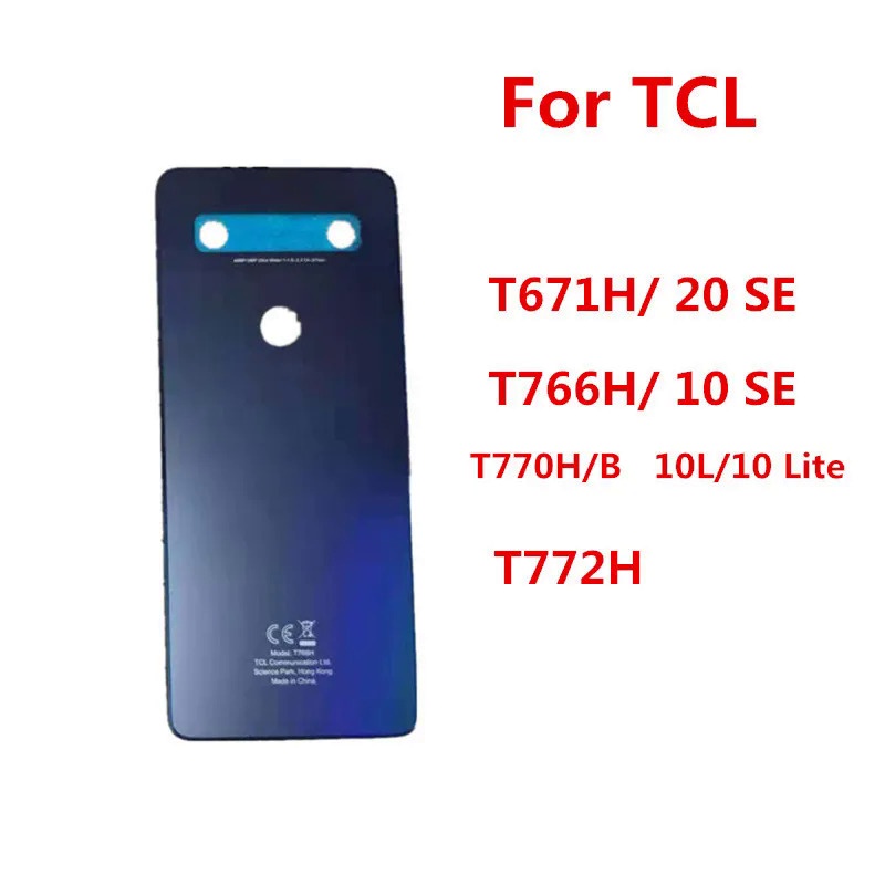 Nắp Đậy Pin Thay Thế Cho tcl 10 se t766h / 20 se t671h / 10l 10 lite t770h / t772h