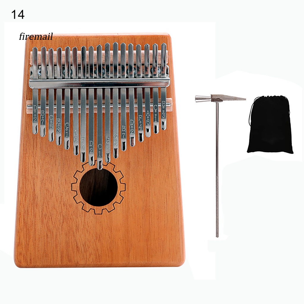 Đàn kalimba 17 Phím Có Thanh Bảo Vệ Ngón Tay Cái