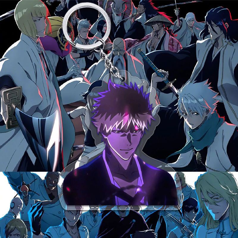 Móc khoá BLEACH Thousand-Year Blood War Anime Manga Nhật Bản Phụ Kiện Trang Trí Túi xách Balo